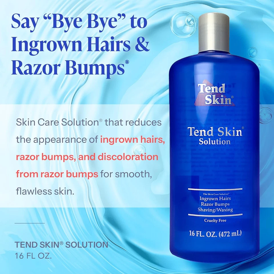 Tend Skin Care Solution, Unisex, 16 Fl. Oz - Ingrown Hair & Razor Bump Solution - Image 2 of 4