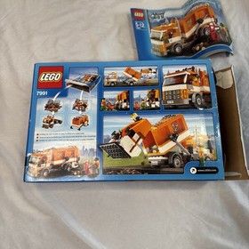 LEGO City Garbage Truck (7991) &ndash; 100% Complete w/ Box & Manual &ndash; Retired!