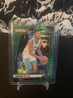 Brandon Miller 2024-25 PANINI PRIZM DRAGON SCALE JADE HORNETS /48