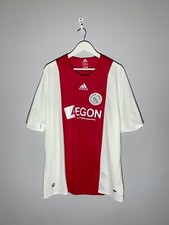 Ajax Amsterdam 2008/09 Home Adidas Y2k Streetwear Football Shirt Soccer Jersey