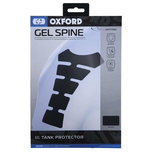Oxford Original Gel Motorcycle Tank Pad Raised Motorbike Tank Protector Black - Picture 2 of 3