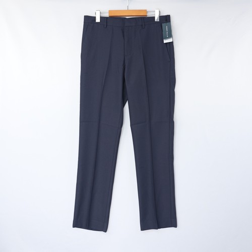 Perry Ellis Dress Pants Slim Fit Mid Rise Skinny Dark Navy Blue Mens Size NWT - Picture 9 of 58