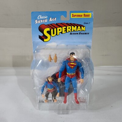 DC バットマン　ロビン　Silver Age DC DIRECT SILVER AGE BATMAN & ROBIN FIGURE SET SEALED 1966