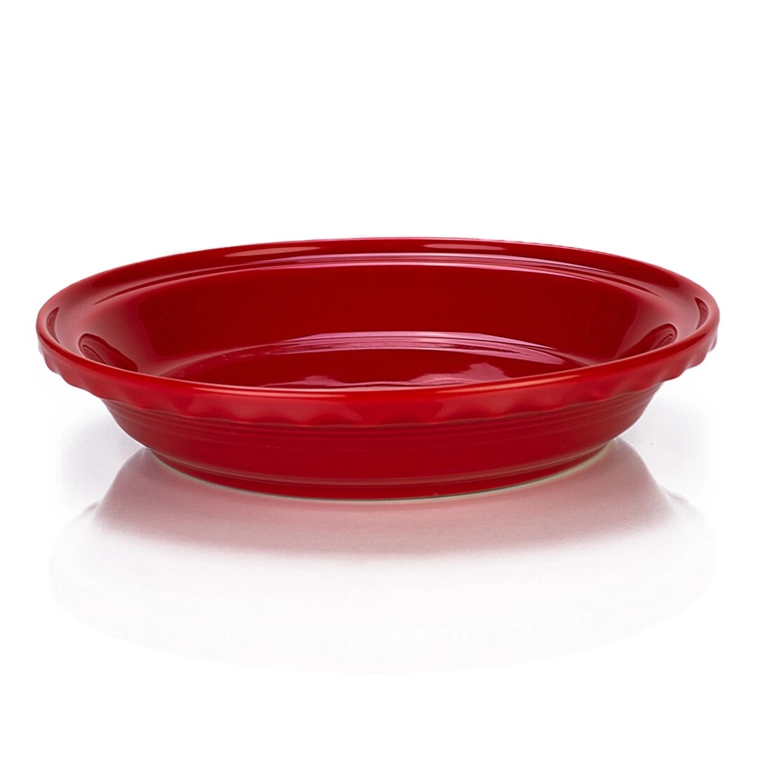 Fiesta® 10.4" Deep Dish Pie Dish | Scarlet
