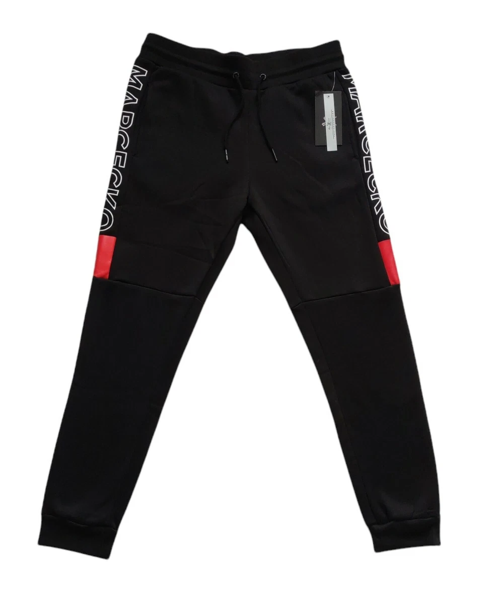 Marc Ecko Cut Sew Men s Fleece Joggers Size Medium Black