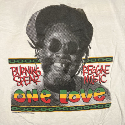 Burning Spear Gift Forr Fans White T-Shirt Cotton All Size 11D21