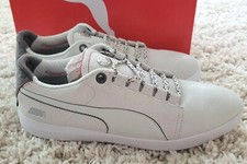 Zapatillas Puma BMW M Grille Sintético Marfil Blanco Talla 9.5 Limitado Emblema Metálico
