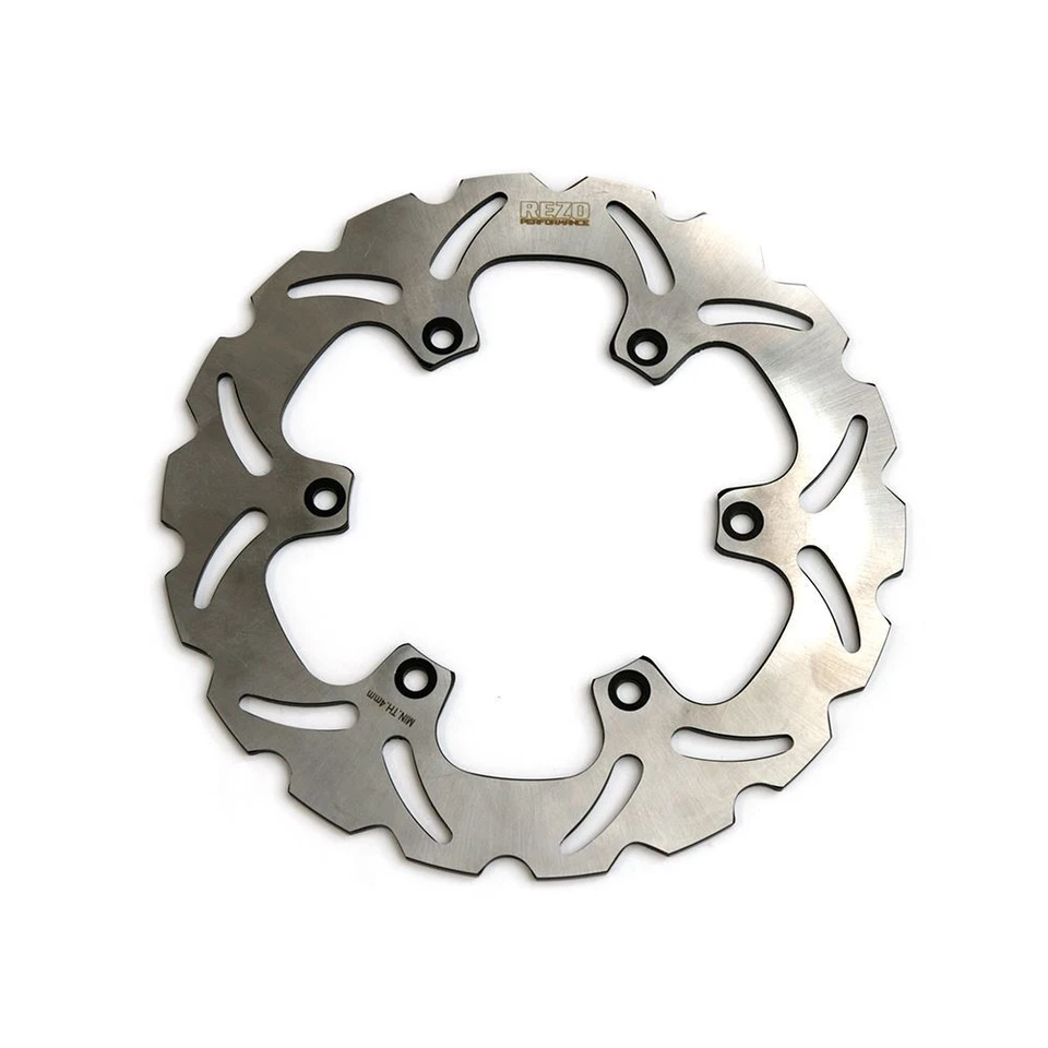 Rezo Wavy Stainless Rear Brake Rotor Disc for Yamaha FJR 1300 06-12 — 第 2/4 张图片