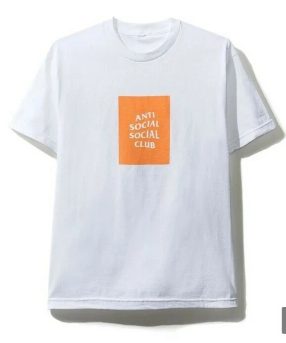 Anti Social Social Club Box Logo T shirt Men s size X Large eBay