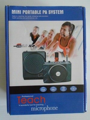 mini sound system with microphone