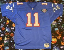Vintage Wilson Pro Line NFL New England Patriots Drew Bledsoe Football Jersey