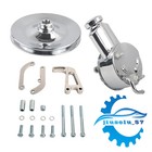 LWP Saginaw Power Steering Pump & 1 Groove Pulley Bracket Kit for SBC Chevy 350