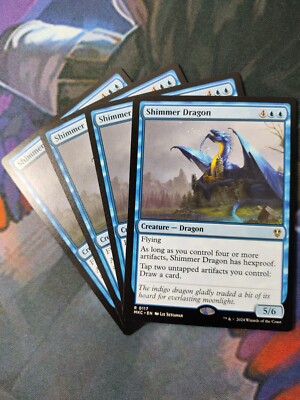 Shimmer Dragon x 4 | 7% Off 2+ | Karlov Manor | NM | MTG