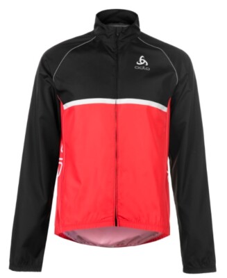 Odlo Men's Sports Bicycle Sports Jacket Black Red all Sizes New with Label