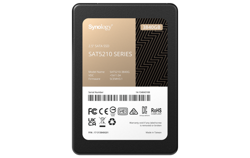 Synology SAT5210-7000G SATA SSD für NAS 7 TB 2,5" - Bild 2 von 2