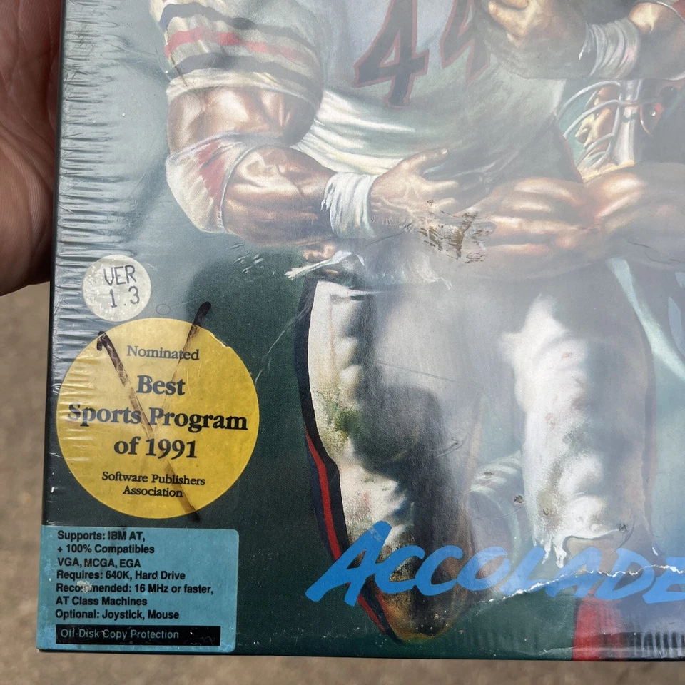 Mike Ditka Ultimate Football Accolade Floppy Disk PC Game Version 1.3 Sealed - Image 2 of 4