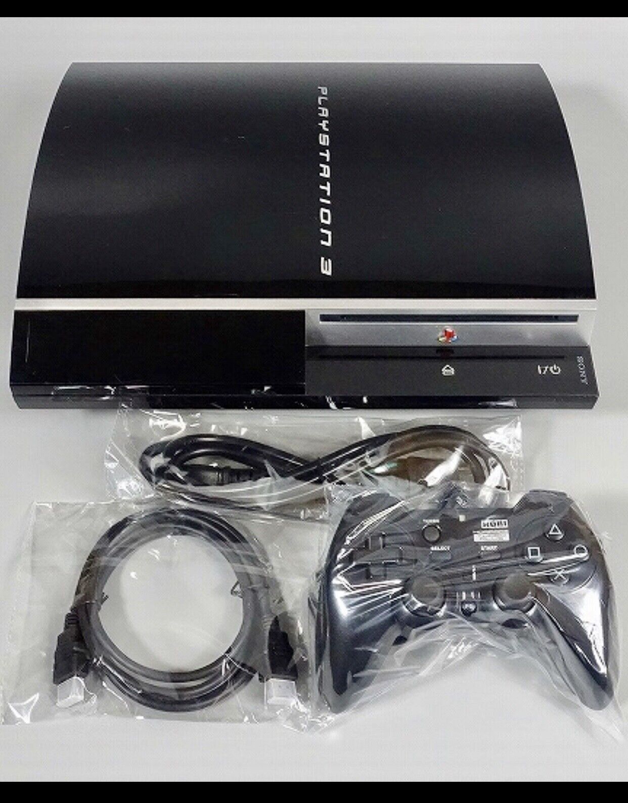 Sony Playstation3 CECHL00 80GB BLACK Console With Set of accessories! From  Japan