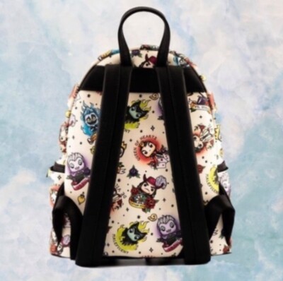 Loungefly Disney Villains Tattoo Art Mini Backpack s-l400.jpg main image 4