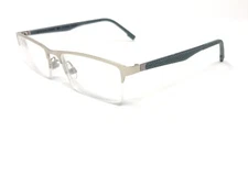 IZOD IZ2058 Eyeglasses Frame Half Rimless 52-17-145 Silver/Grey Blue Matte HR00