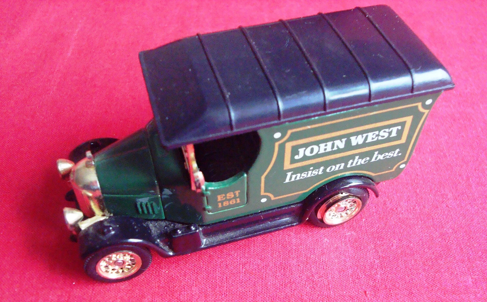 VANS Oxford pressofuso modello vintage John West Van verde made in Great Britain