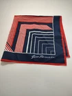 Gim Renoir Foulard 100% Silk Scarves Scarf Square Made In Italy Unisex