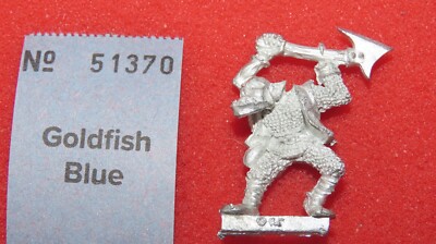 Citadel C15 Orks Orkkrieger Chopper Games Workshop Warhammer 1985 GW Neu Axt