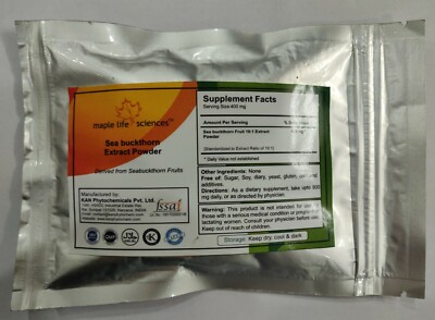 Sea buckthorn Fruit Extract 10:1 Powder Pure & High Quality Extract Powder