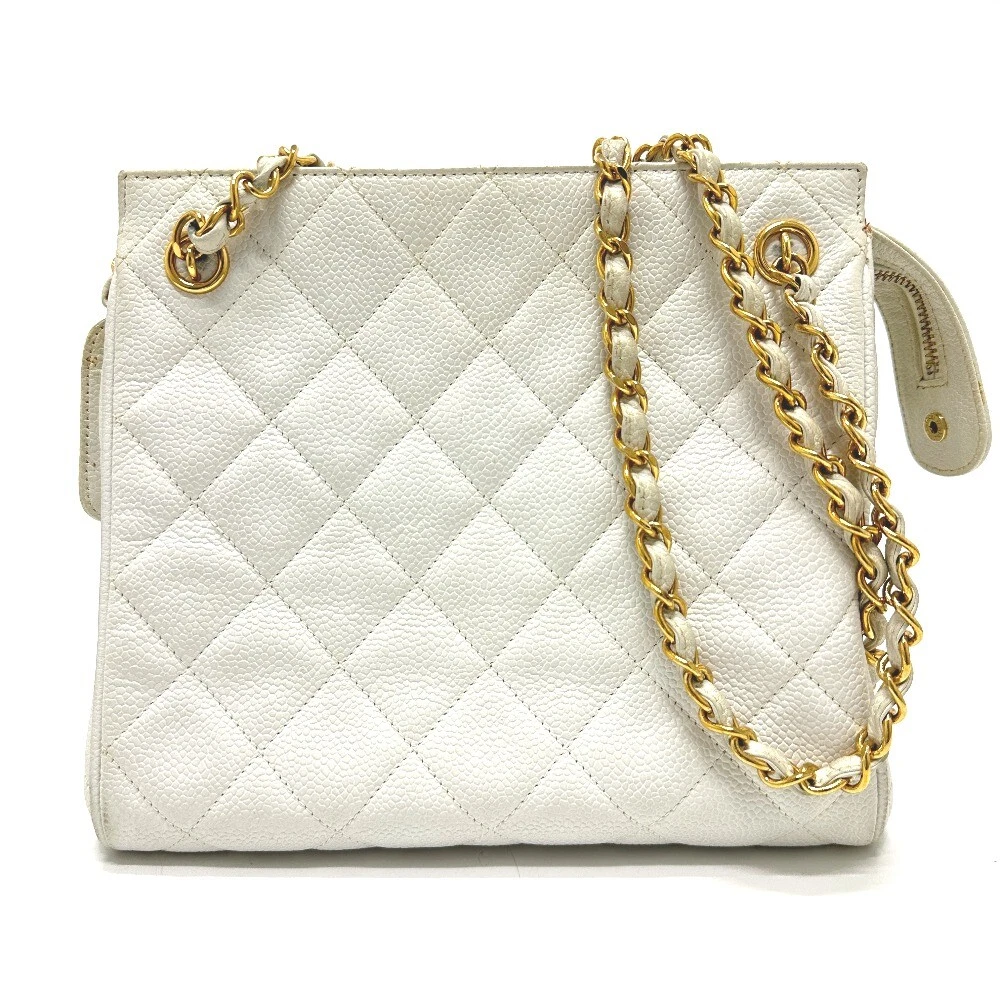 chanel bag off white