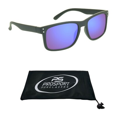 #ad #ad Men Women Reading Sunglass Readers Horn Rimmed Full Lens Tinted Blue Mirror $17.09