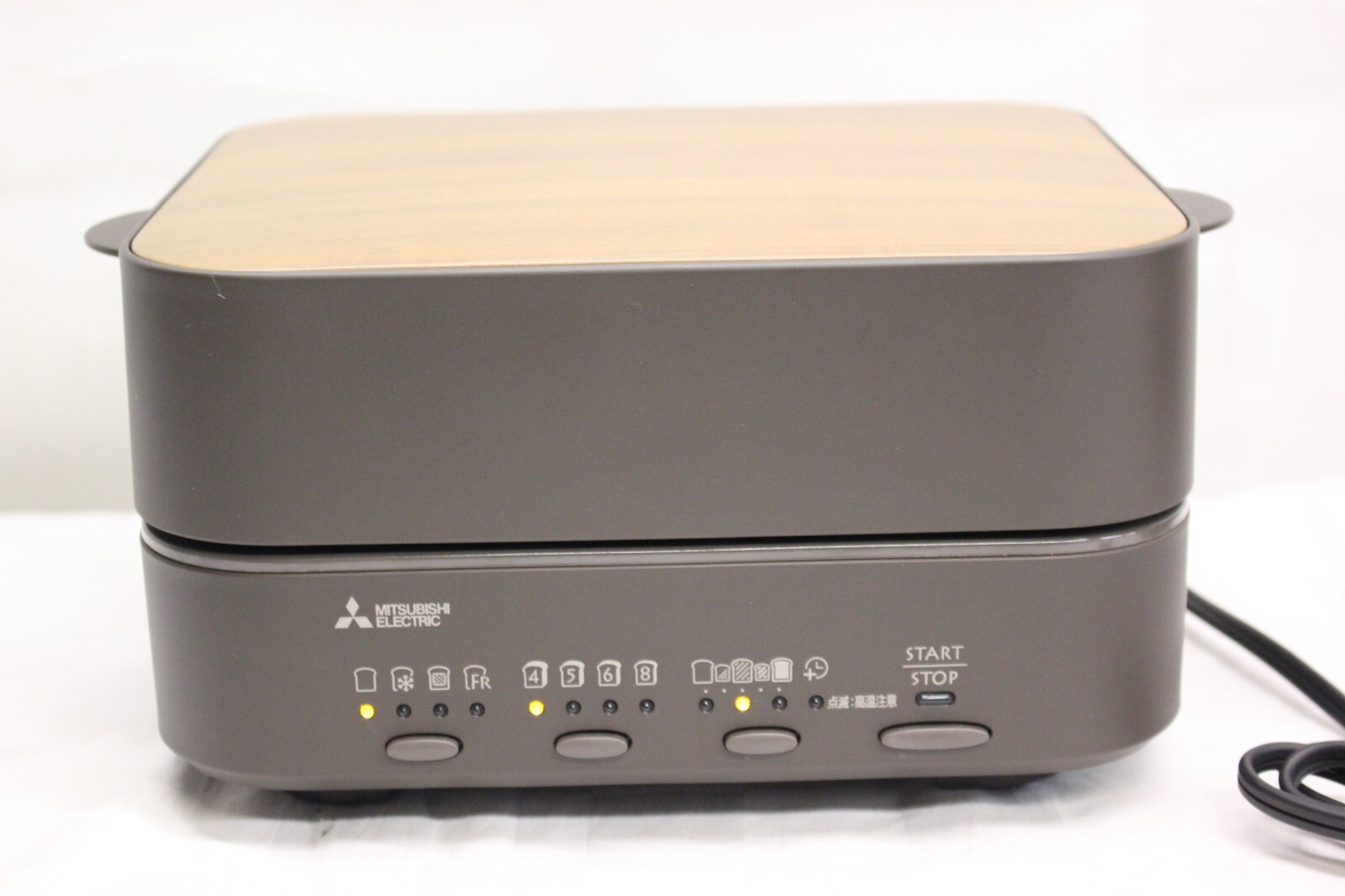 MITSUBISHI ELECTRIC TOST1T TOASTER MINI BREAD OVEN RETRO BROWN