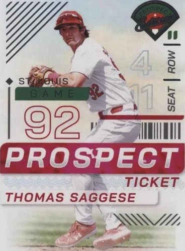 2024 Panini Prospect Edition - Thomas Saggese #61