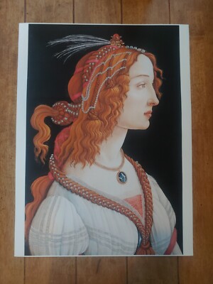 Sandro Botticelli's Portrait of a Lady (Portrait of Simonetta Vespucci as Nymph)