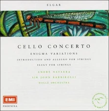 Halle Orchestra : Enigma Variations  Cello Concerto  Ele CD DISC ONLY #87B