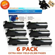 6PK HY Toner for Xerox Phaser 3610 WorkCentre 3615 3615dn 106R02731 25,300 pages
