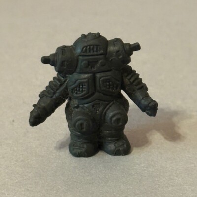 Vintage Japan Diener Rubber Toy Figure Eraser Monster Kaijou Black Robot Droid