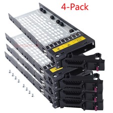 X4 2.5 Inch SAS SATA Hard Drive Hot-Swap HDD Tray Caddy For P14405 001 Kit New