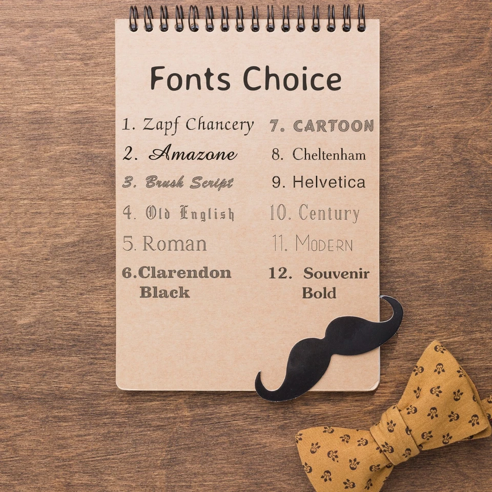 3D Fish Bones Skeleton Two Tone Design Tie Clip in a Personalised Engraved Box - Image 4 of 4