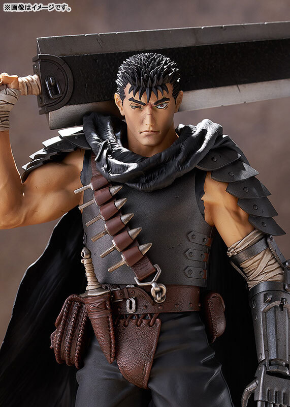 Berserk Guts Black Swordsman 12インチフィギュア NEW AUTHENTIC POP UP PARADE Berserk Guts Black Swordsman L size