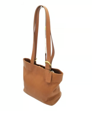 Coach 4157 Soho Y2K British Tan Vintage Buckle Detail Shoulder Bag