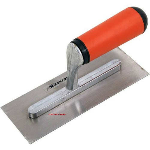 SOFT GRIP BRICK BUCKET FLOOR GAUGING PLASTER NOTCHED POINTING TROWEL TROWELS eBay