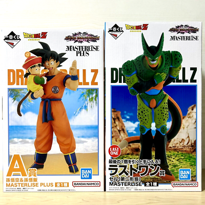BANDAI MASTERLIVE COLLECTION E賞 Dragon Ball Goku Gohan Cell Figure Ichiban Kuji vs Omnibus Amazing