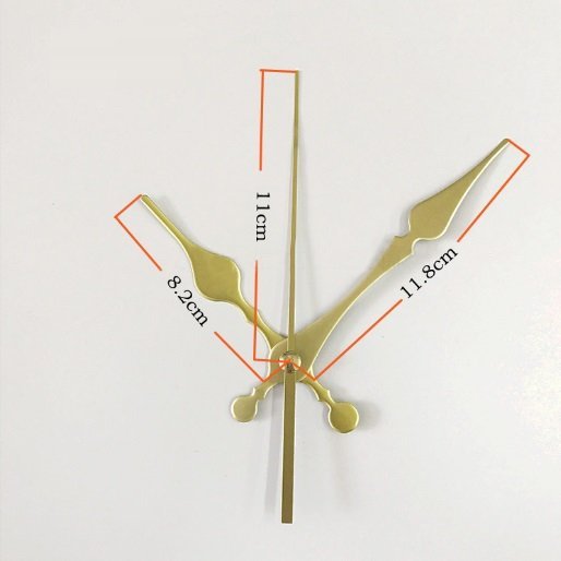 DIY Silence Wall Quartz Clock Hands Spindle Movement Mechanism Repair ...