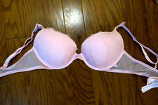 38B BRA    VICTORIA'S SECRET    Soft LACE PUSH UP    ANGEL EVERYDAY COMFY Smooth