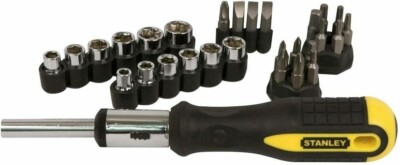 Stanley 29-teiliges Ratschen-Steckschlüssel-Set STA054925 0-54-925