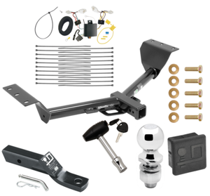 Trailer Tow Hitch For 15-17 Lexus NX200t Deluxe Package Wiring 2" Ball