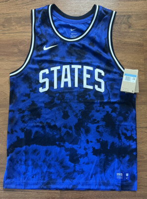 Nike USA National Soccer Team Basketball Jersey Men s Medium (DN1134-452) FIBA