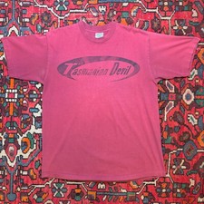 1990s Vintage AOP Tasmanian Devil Looney Tunes Faded Single Stitch Tee XL