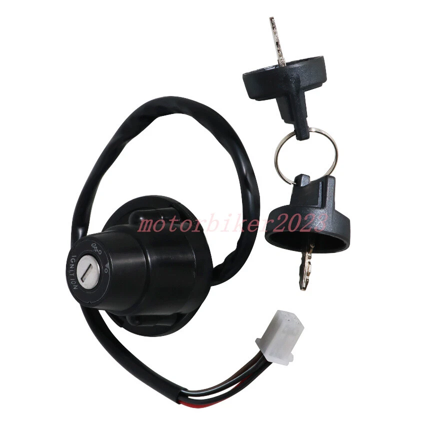 Interruptor de llave de encendido para Yamaha DT80 1981-1983 DT100G 1980 AG200 1985 TY250S 1988 Foto 2 de 4
