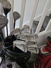 LEFT-HANDED COMPLETE GOLF SET nicklaus The Bear Irons, King Cobra Driver,