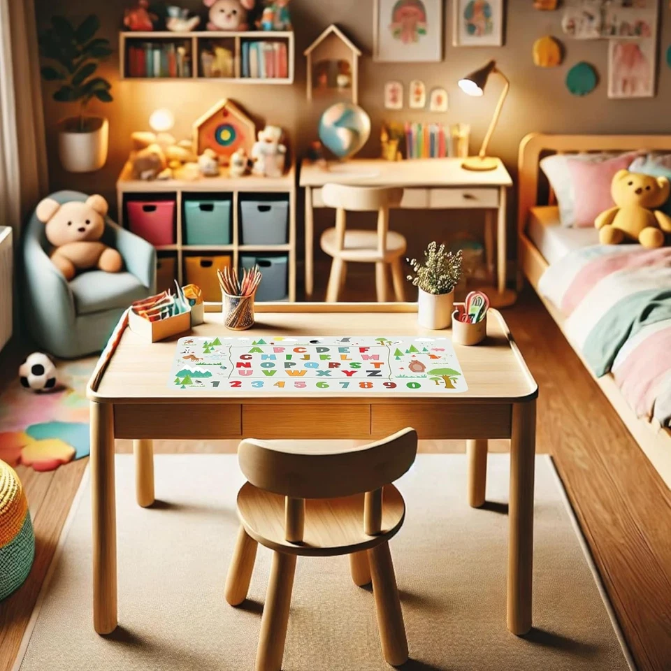 Schreibtischunterlage für Kinder Tischunterlage Kinderschreibtisch Tischmatte - Bild 4 von 4